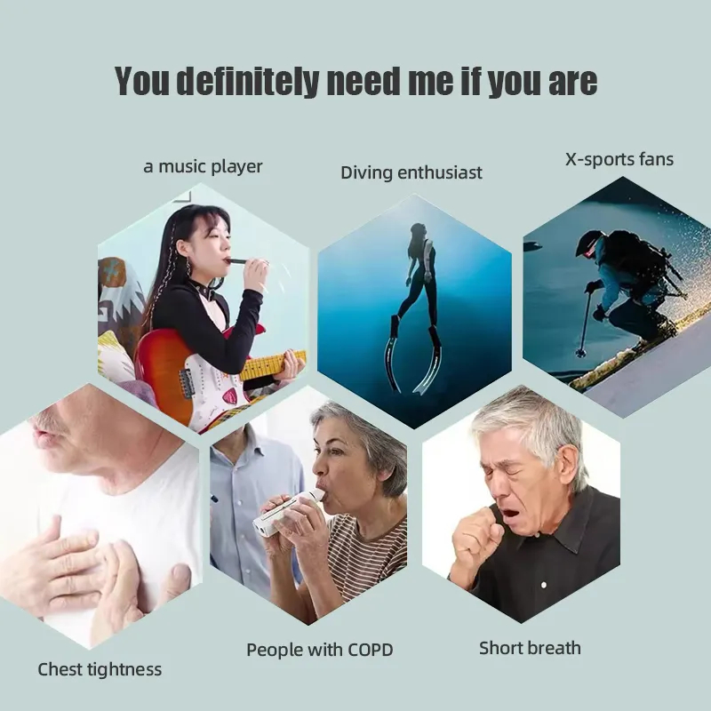 고품질 스마트앱 제어 호흡 트레이너, 디지털 맞춤형 휴 - Health & Wellness Retailers 리뷰 및 가격